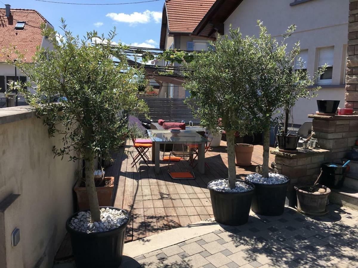 La Terrasse Selestadienne Sélestat Kültér fotó